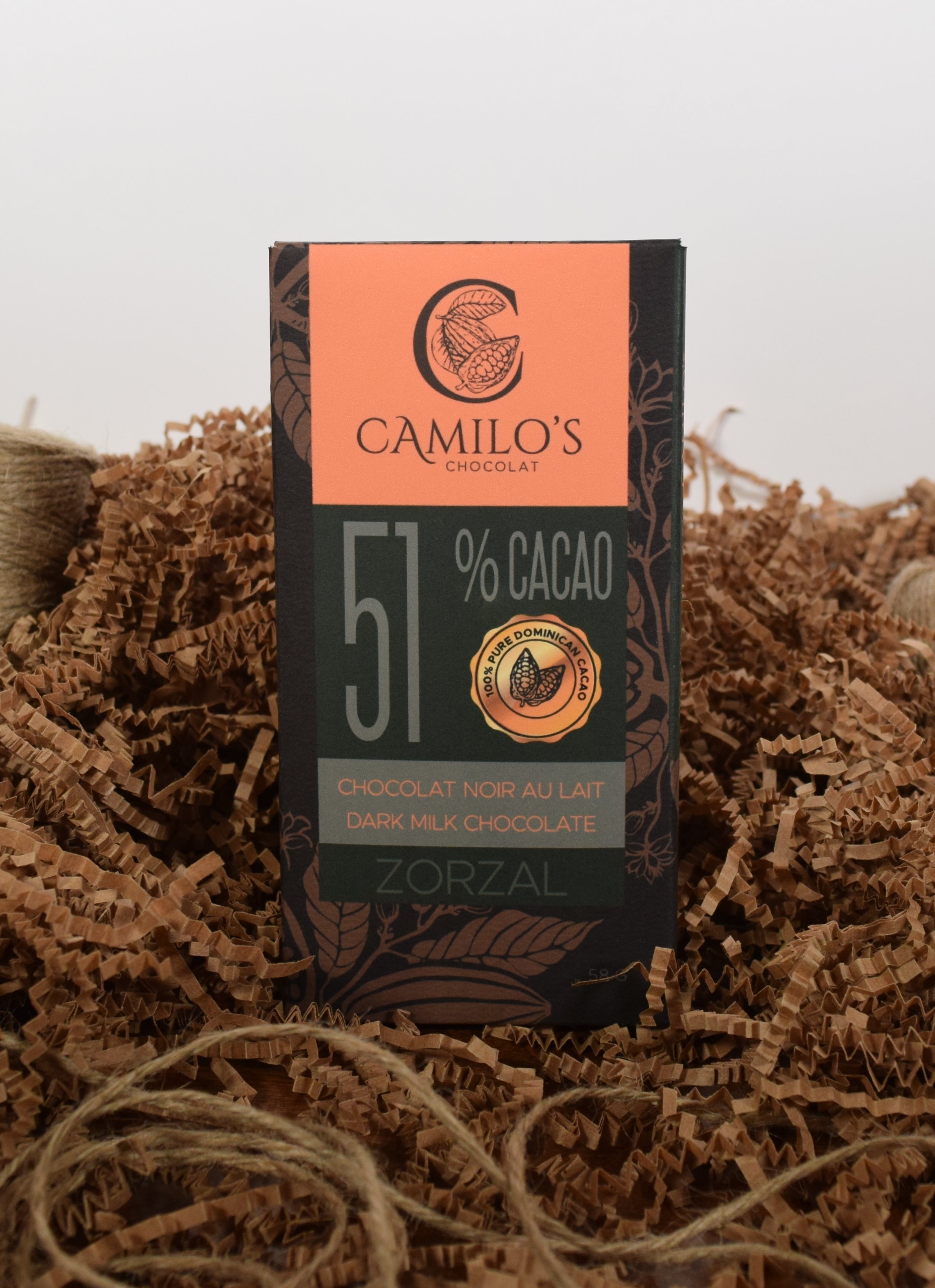 Camilo's Chocolate milk bar 51% cacao 
