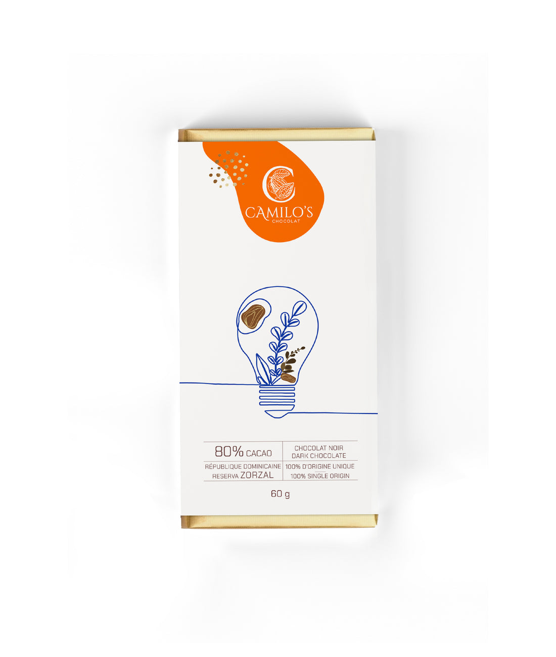 Tablette de Chocolat Noir 80 %, Cacao Zorzal d’Origine Unique, De la fève à la tablette